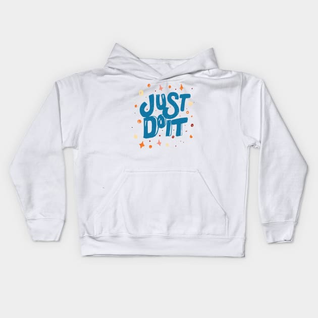 JustDoIt Kids Hoodie by StreetStyleFusion